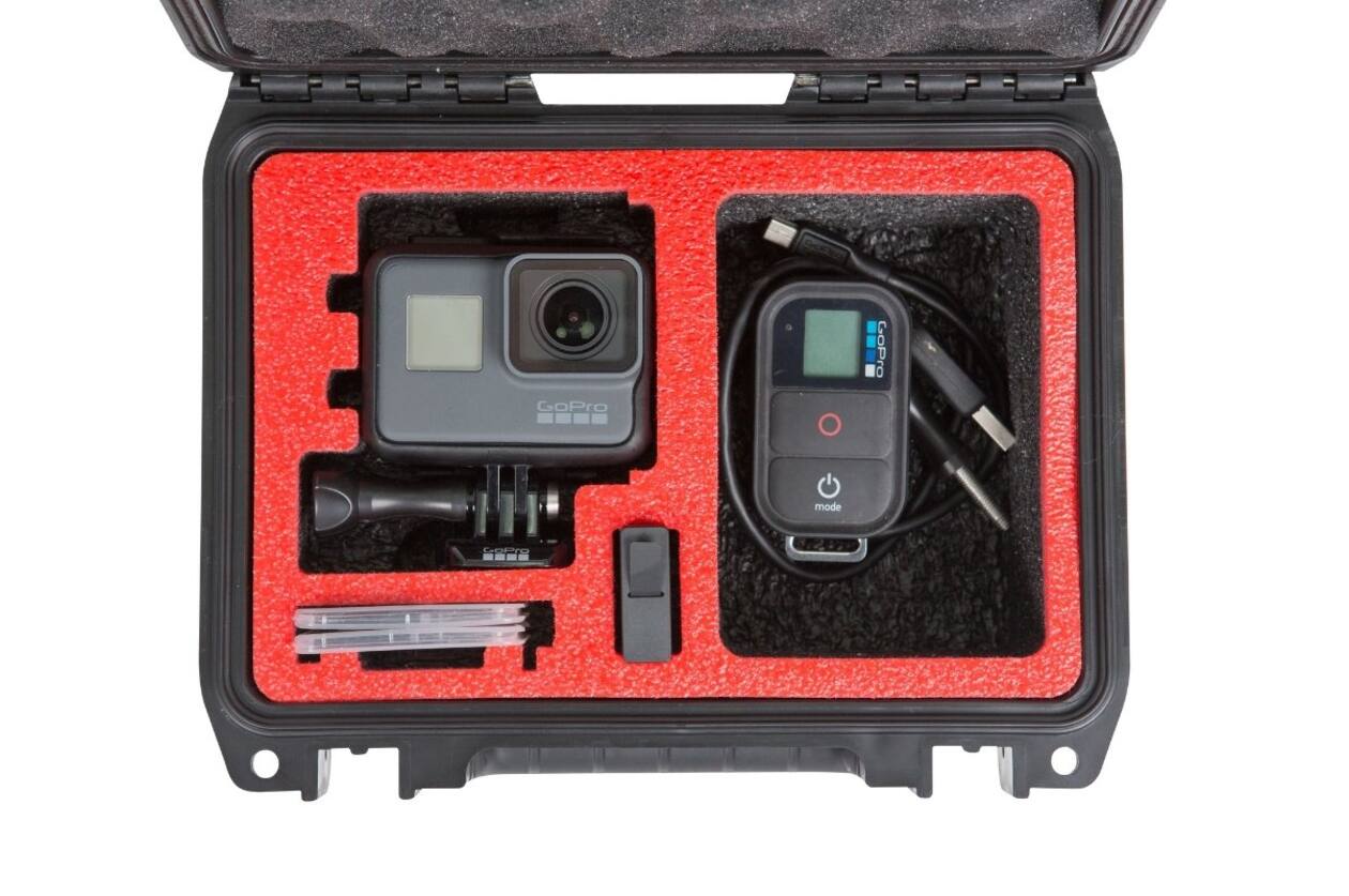 SKB - iSeries 0705-3 - Waterdichte Koffer - Zwart - GoPro Inlay