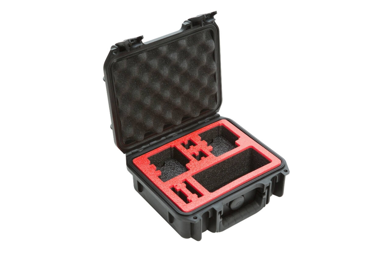 SKB - iSeries - Waterdichte Koffer - Zwart - Dubbele GoPro Inlay