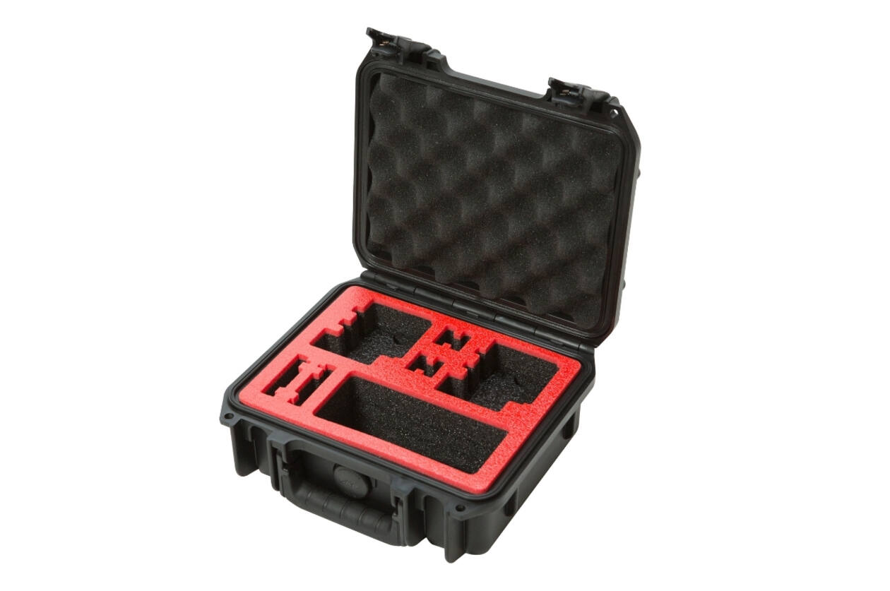 SKB - iSeries - Waterdichte Koffer - Zwart - Dubbele GoPro Inlay