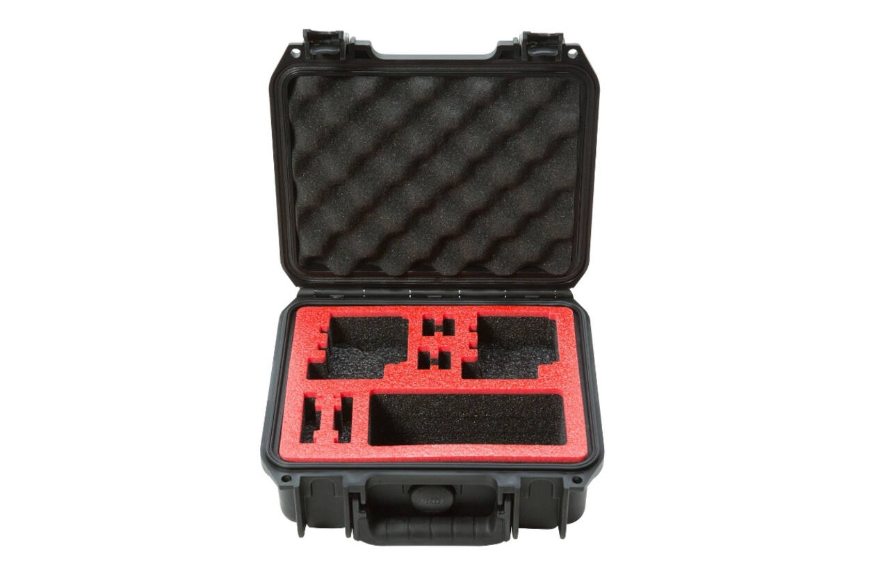 SKB - iSeries - Waterdichte Koffer - Zwart - Dubbele GoPro Inlay
