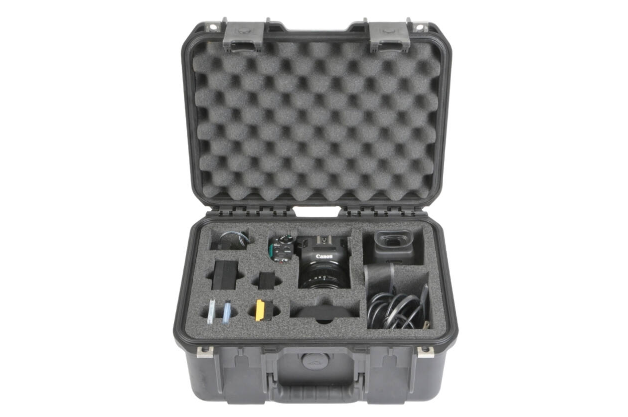 SKB - iSeries - Waterdichte koffer - Zwart - Canon XC10 Inlay