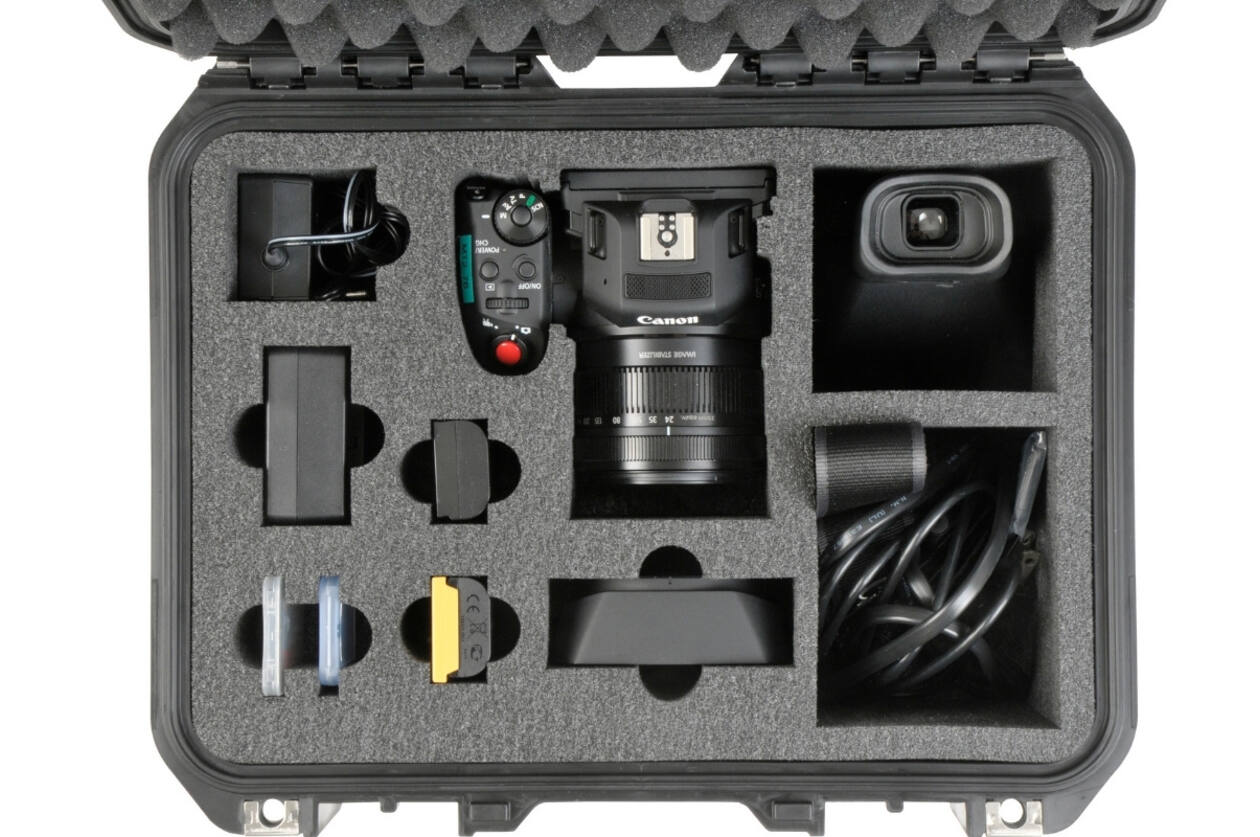 SKB - iSeries - Waterdichte koffer - Zwart - Canon XC10 Inlay