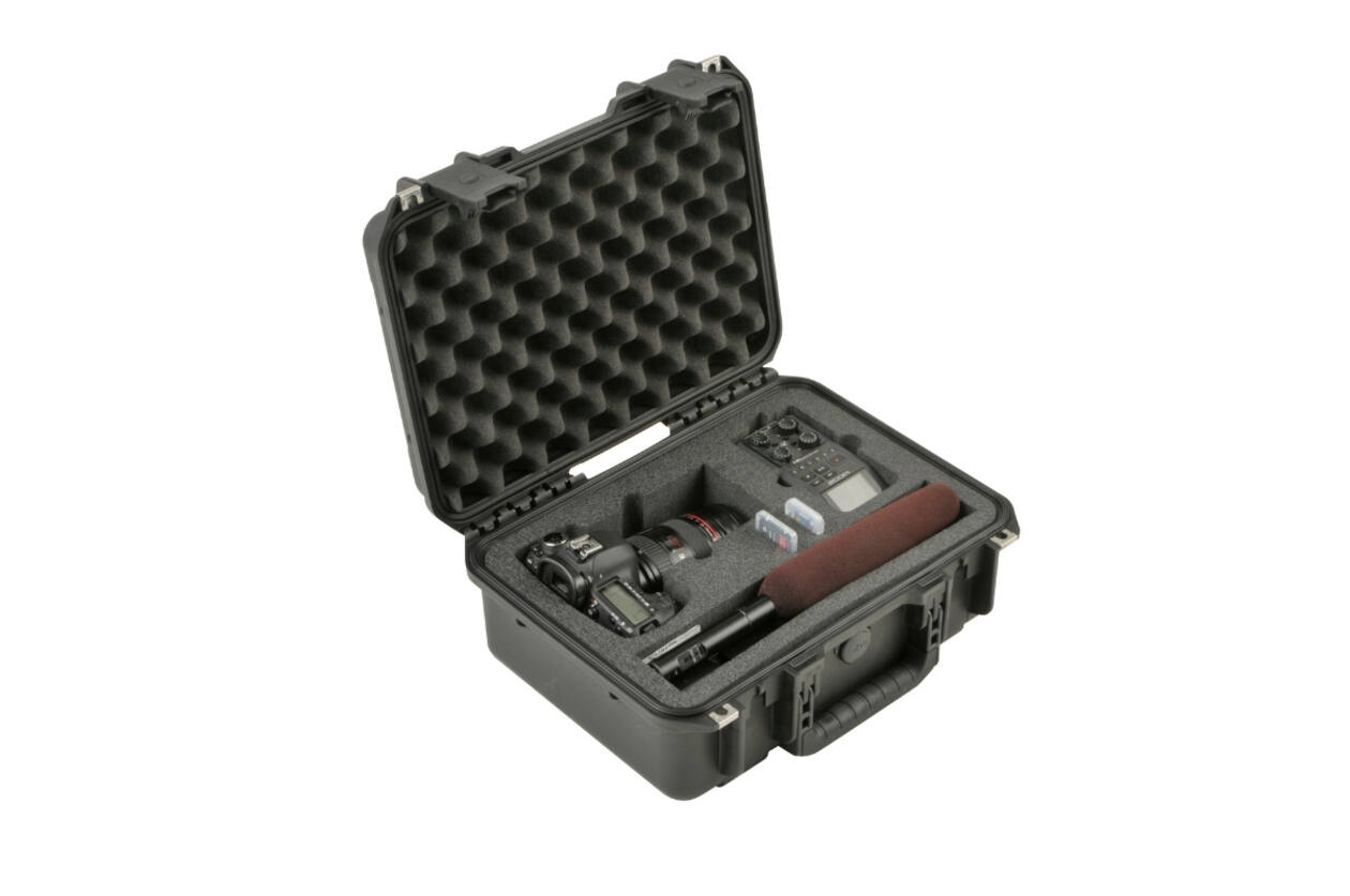SKB - iSeries - Waterdichte Koffer - Zwart - DSLR Recorder Combo Inlay