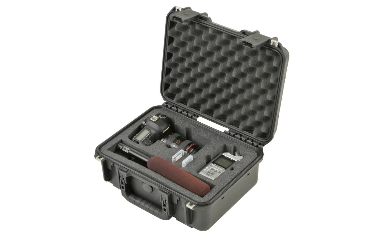 SKB - iSeries - Waterdichte Koffer - Zwart - DSLR Recorder Combo Inlay