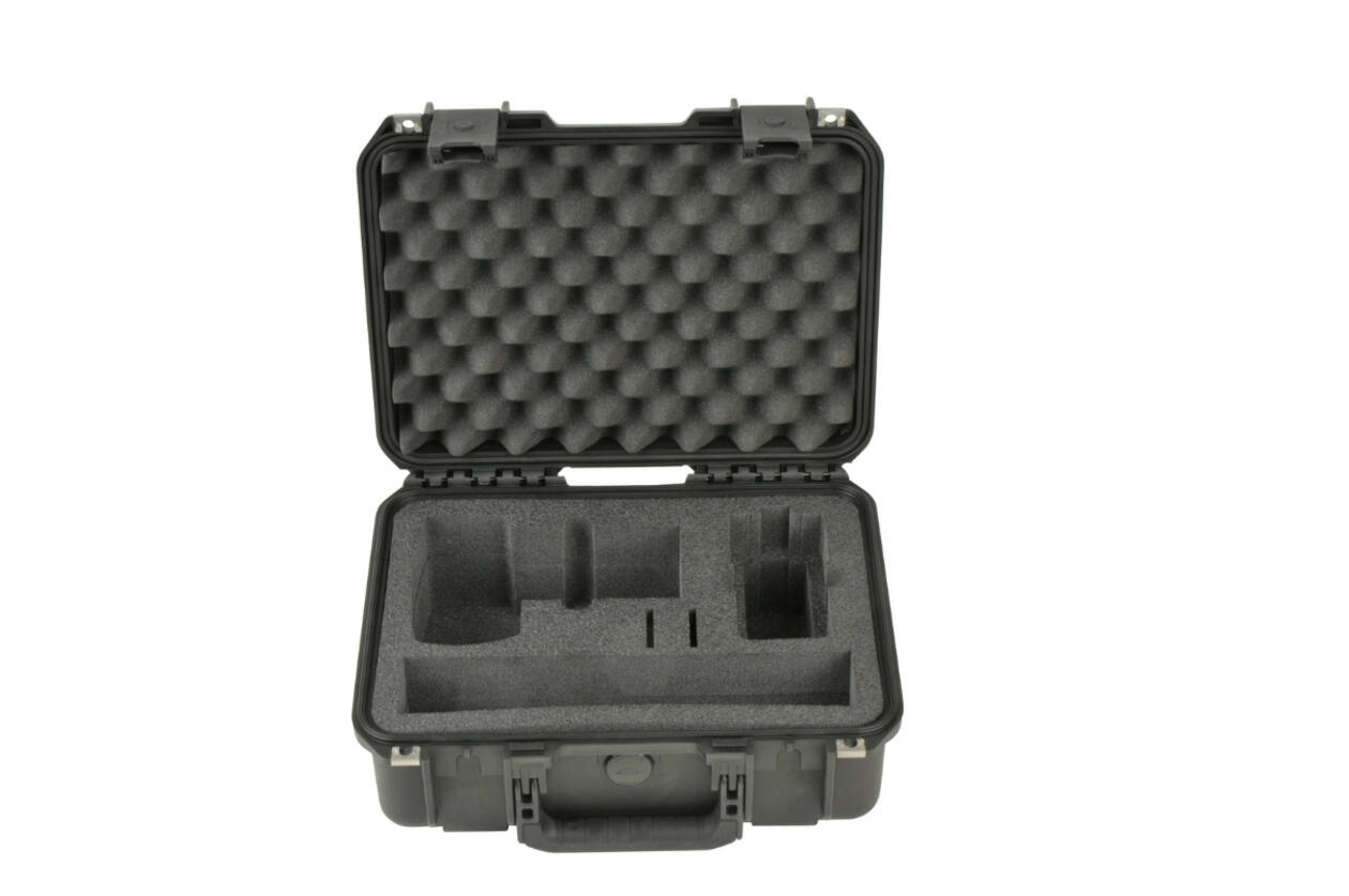 SKB - iSeries - Waterdichte Koffer - Zwart - DSLR Recorder Combo Inlay