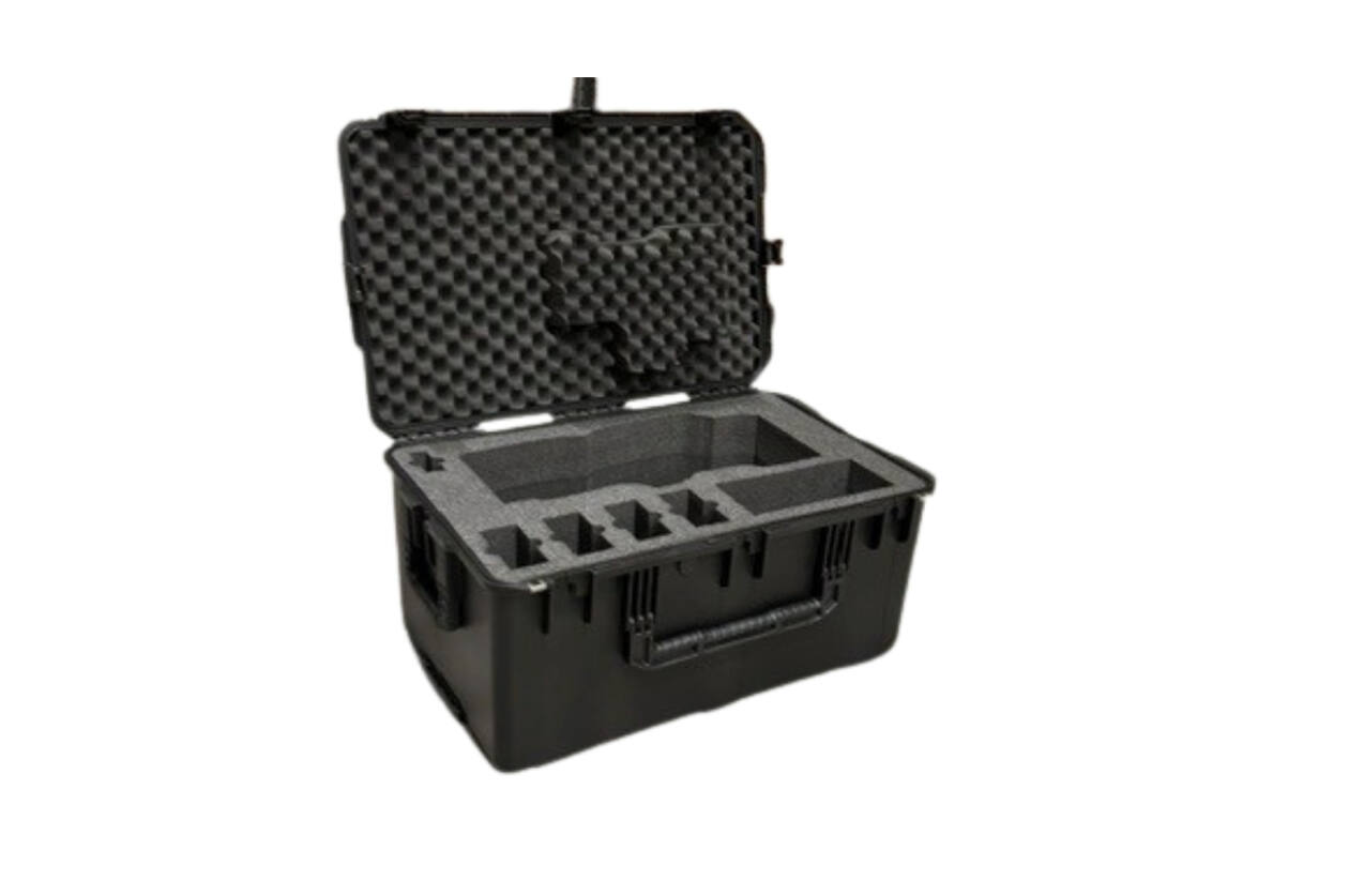 SKB - iSeries - Waterdichte Koffer - Zwart - met Wielen - Panasonic HPX370 Inlay