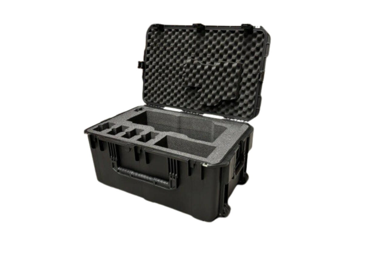 SKB - iSeries - Waterdichte Koffer - Zwart - met Wielen - Panasonic HPX370 Inlay