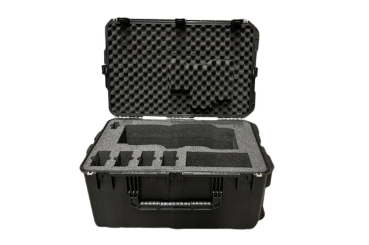 SKB - iSeries - Waterdichte Koffer - Zwart - met Wielen - Panasonic HPX370 Inlay