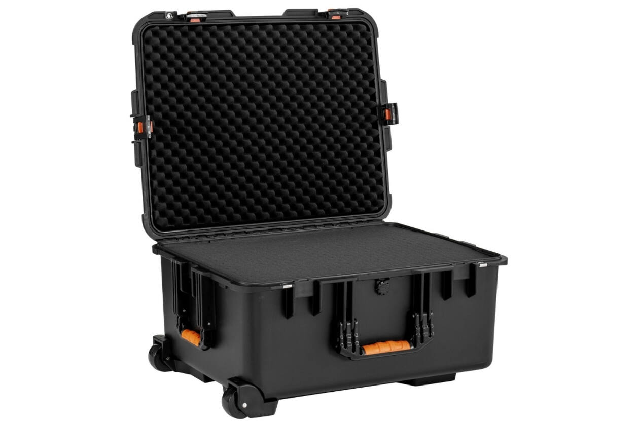 HUSK - H-5542-27-C - Diepe Brede Waterdichte Koffer - Panelen, A/V-kits, Drones en Tactische Uitrusting - Plukschuim