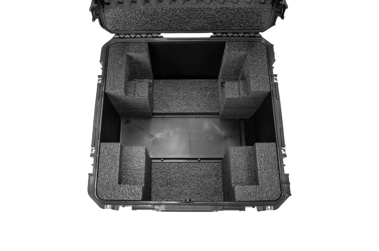 SKB - iSeries 2222-12 - Waterdichte Koffer - Zwart - Allen & Heath Qu-5 / Qu-5D Inlay