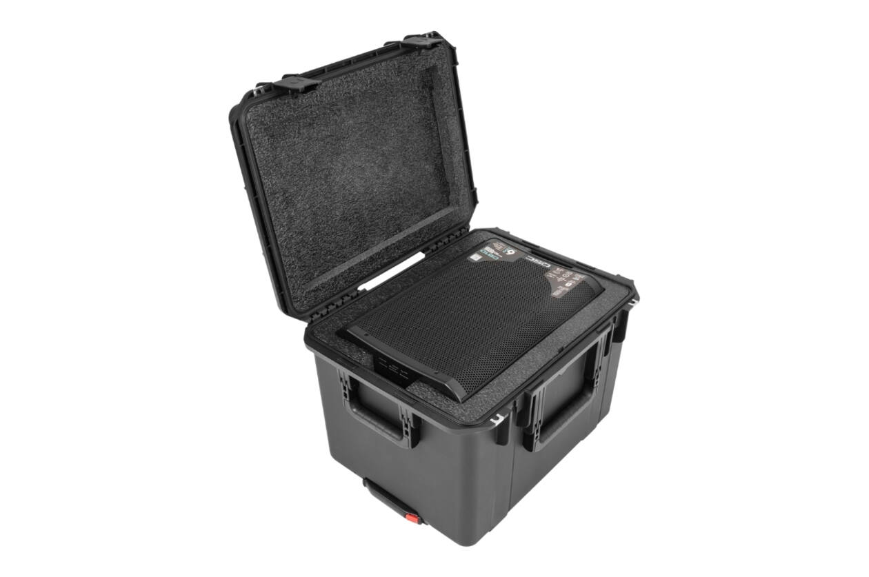 SKB - iSeries 2015-14 - Waterdichte Koffer - Zwart - QSC CB10 Luidspreker Inlay
