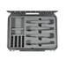 SKB - iSeries 3i-1813-7 - Waterdichte Koffer - Zwart - Acht Draadloze Microfoons Inlay