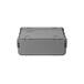 SKB - Donkergrijze 4U - Injectiegegoten 11-inch diepe Rack - met Wielen en Handvat