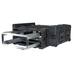SKB - 3RR Series - 3U Verwijderbare Shock Rack - Zwart - 24-inch diep