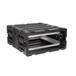 SKB - 3RS Series - 3U Niet-Verwijderbare Shock Rack - Zwart - 20-inch diep