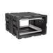 SKB - 3RS Series - 5U Niet-Verwijderbare Shock Rack - Zwart - 20-inch diep
