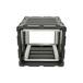 SKB - 3RS Series - 9U Niet-Verwijderbare Shock Rack - Zwart - 24-inch diep