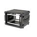 SKB - rSeries - 6U Rijdende Shock Rack - Zwart - 20-inch diep - met Wielen