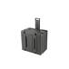 SKB - rSeries - 6U Rijdende Shock Rack - Zwart - 20-inch diep - met Wielen