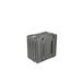 SKB - rSeries - 6U Rijdende Shock Rack - Zwart - 20-inch diep - met Wielen