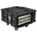 SKB - rSeries - 4U Shock Rack - Zwart - 24-inch diep - met Wielen