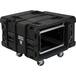 SKB - rSeries - 6U Shock Rack - Zwart - 24-inch diep - met Wielen