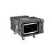 SKB - rSeries - 6U Shock Rack - Zwart - 28-inch diep - met Wielen