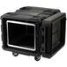 SKB - rSeries - 8U Shock Rack - Zwart - 24-inch diep - met Wielen