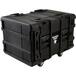 SKB - rSeries - 8U Shock Rack - Zwart - 24-inch diep - met Wielen
