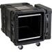 SKB - rSeries - 10U Shock Rack - Zwart - 28-inch diep - met Wielen