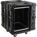 SKB - rSeries - 14U Shock Rack - Zwart - 24-inch diep - met Wielen