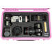 SKB - iSeries - Waterdichte Koffer - Roze - Twee DSLR’s en Twee Lenzen Inlay