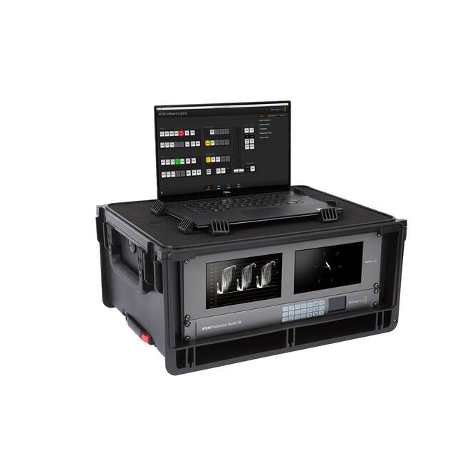 SKB - 4U Studio Flyer Rack Koffer - met Wielen