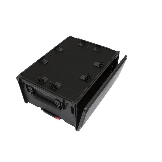 SKB - 4U Studio Flyer Rack Koffer - met Wielen