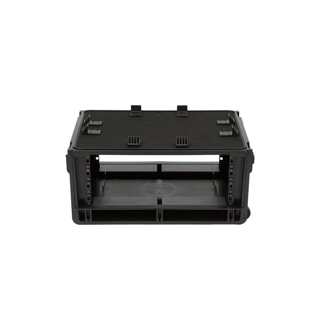 SKB - 4U Studio Flyer Rack Koffer - met Wielen