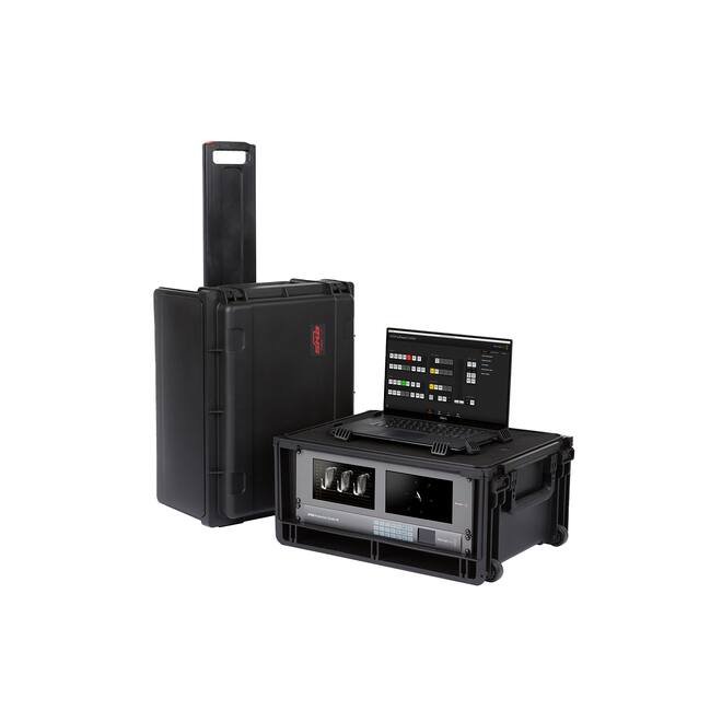 SKB - 4U Studio Flyer Rack Koffer - met Wielen