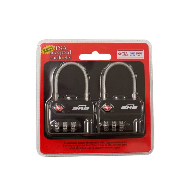 SKB - Accessoires - TSA Combinatie Kabelhangsloten (2-pack)