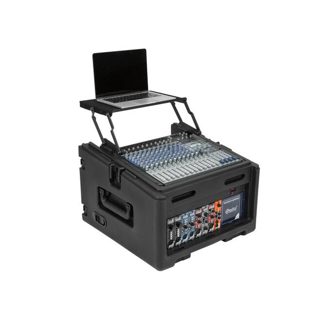 SKB - Compact Rack - 10U Top Rack & 4U Voor Rack - met Wielen