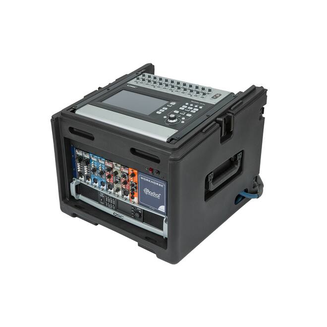 SKB - Compact Rack - 10U Top Rack & 6U Voor Rack - met Wielen