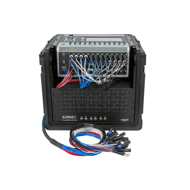 SKB - Compact Rack - 10U Top Rack & 6U Voor Rack - met Wielen
