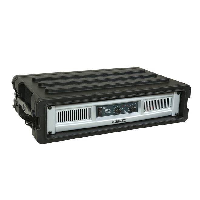 SKB - rSeries - 2U Shallow Rack met Stalen Rails - 10,7-inch diep