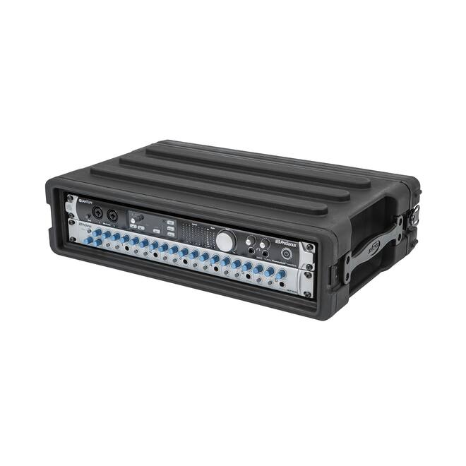SKB - rSeries - 2U Shallow Rack met Stalen Rails - 10,7-inch diep