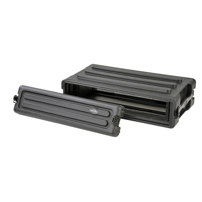 SKB - rSeries - 2U Shallow Rack met Stalen Rails - 10,7-inch diep