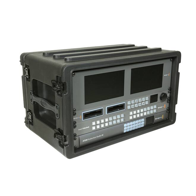 SKB - rSeries - 6U Shallow Rack met Stalen Rails - 10,7-inch diep