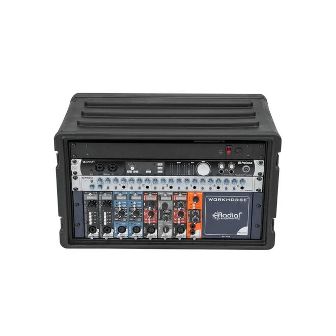 SKB - rSeries - 6U Shallow Rack met Stalen Rails - 10,7-inch diep