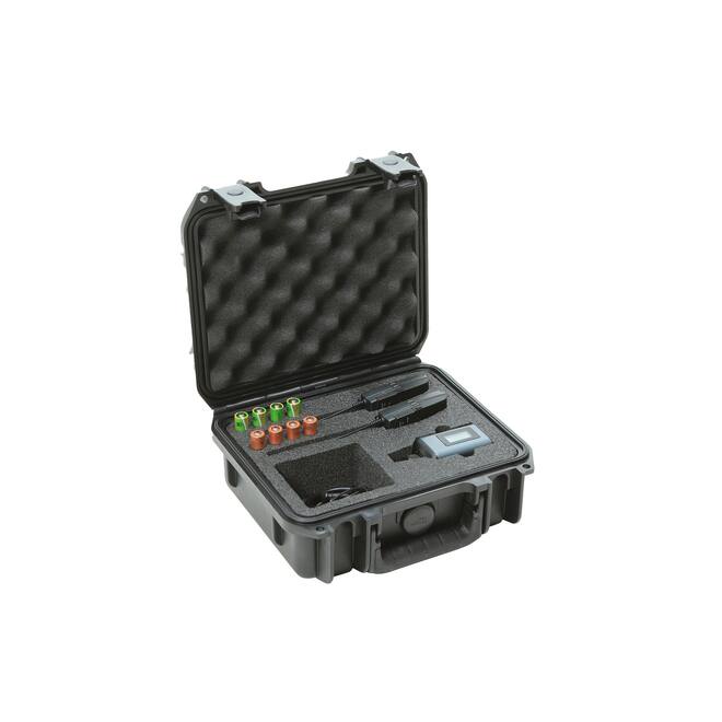 SKB - iSeries 0907-4 - Waterdichte Koffer - Zwart - Sennheiser SW Microfoon Inlay