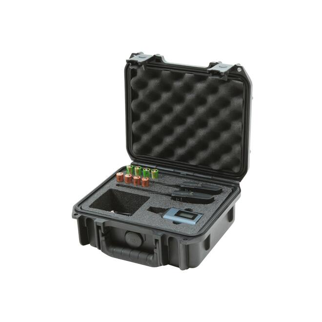 SKB - iSeries 0907-4 - Waterdichte Koffer - Zwart - Sennheiser SW Microfoon Inlay