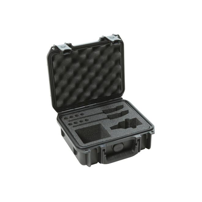 SKB - iSeries 0907-4 - Waterdichte Koffer - Zwart - Sennheiser SW Microfoon Inlay