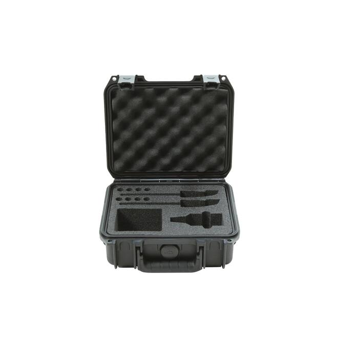 SKB - iSeries 0907-4 - Waterdichte Koffer - Zwart - Sennheiser SW Microfoon Inlay