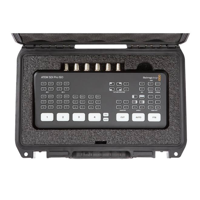 SKB - iSeries 1006-3 - Waterdichte Koffer - Zwart - ATEM Mini Pro Switcher Inlay